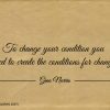 To change your condition you need to create ginonorrisquotes
