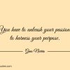 You have to unleash your passion ginonorrisquotes