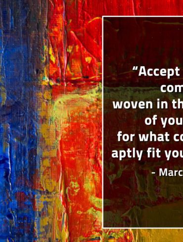 Accept whatever comes to you MarcusAureliusQuotes