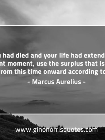 As if you had died MarcusAureliusQuotes