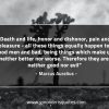 Death and life honor and dishonor MarcusAureliusQuotes