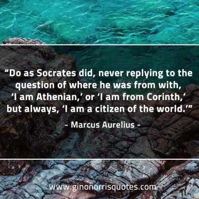 Do as Socrates did never replying MarcusAureliusQuotes