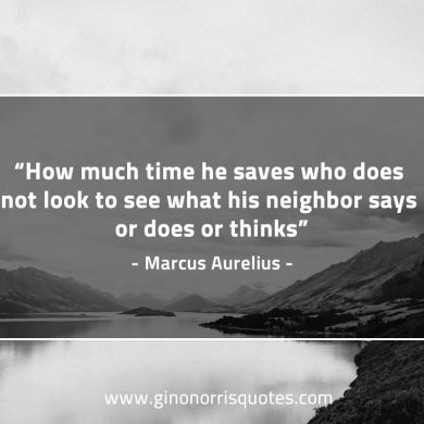 How much time he saves MarcusAureliusQuotes
