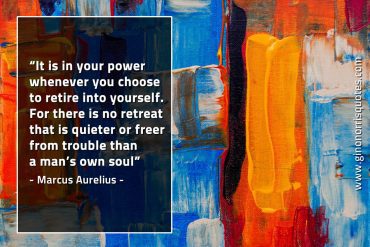 It is in your power whenever you choose MarcusAureliusQuotes
