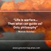 Life is warfare MarcusAureliusQuotes