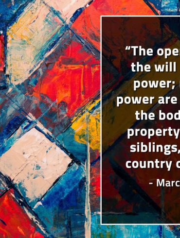 The operations of the will are in our power MarcusAureliusQuotes