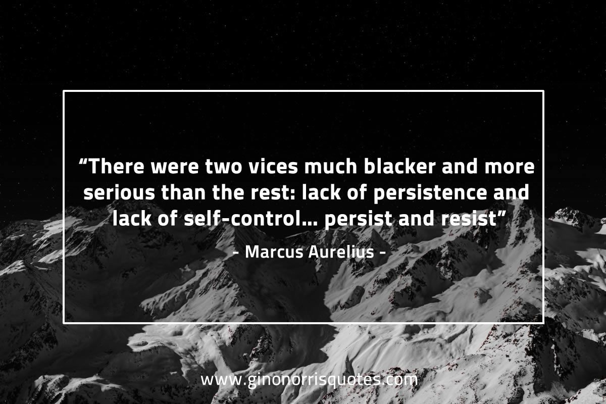 There were two vices much blacker MarcusAureliusQuotes