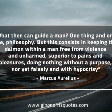 What then can guide a man MarcusAureliusQuotes