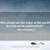 Why should we feel anger at the world MarcusAureliusQuotes