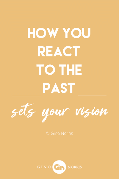 123WQ. How you react to the past sets your vision