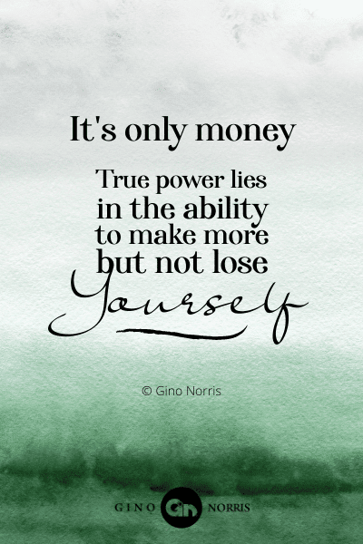 131PTQ. Its only money. True power lies in the ability to make more but not lose yourself
