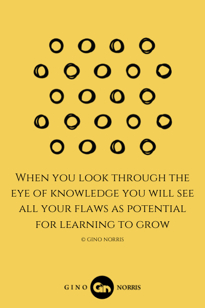160LQ. When you look through the eye of knowledge you will see all your flaws as potential for learning to grow