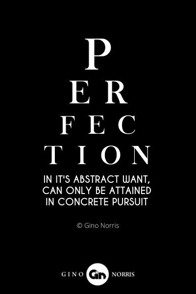 321INTJ. Perfection in its abstract want
