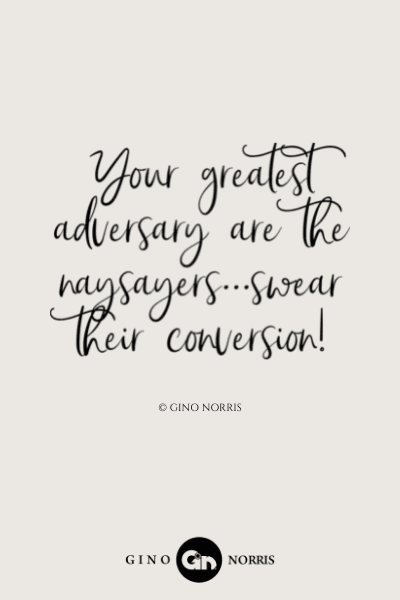 329LQ. Your greatest adversary are the naysayers...swear their conversion