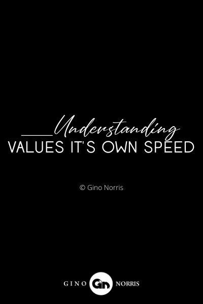 349INTJ. Understanding values its own speed