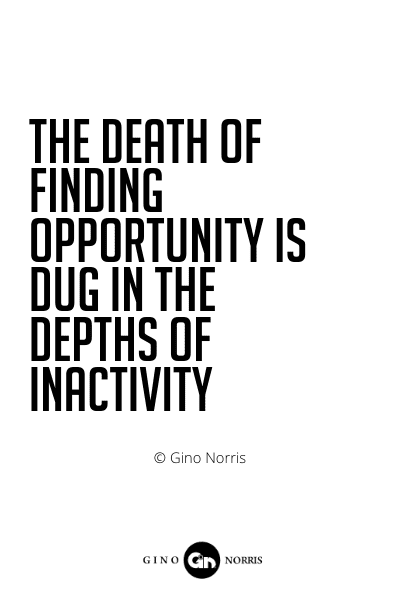 504PQ. The death of finding opportunity is dug in the depths