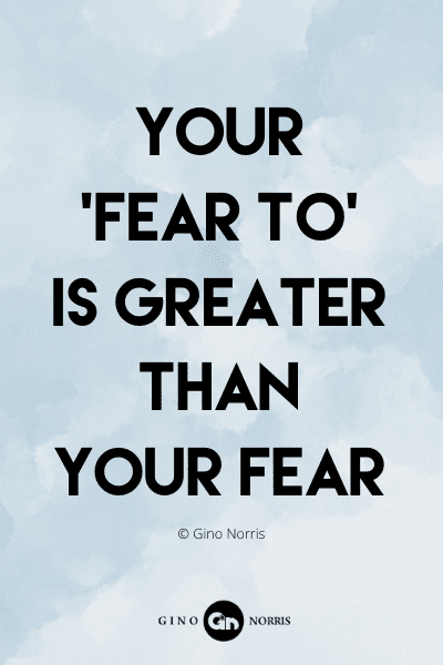 765PQ. Your fear to is greater than your fear
