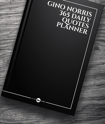6x9 Gino Norris 365 Daily Quotes Planner5a