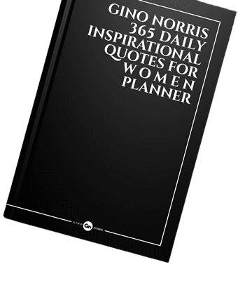 6x9 Gino Norris 365 Daily Inspirational Quotes for Women Planner2a