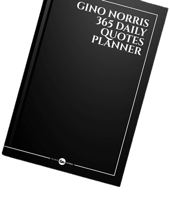 6x9 Gino Norris 365 Daily Quotes Planner5a