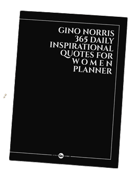 Gino Norris 365 Daily Inspirational Quotes for Women Planner LETTER