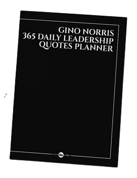 Gino Norris 365 Daily Leadership Quotes Planner LETTER