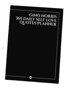 Gino Norris 365 Daily Self Love Quotes Planner LETTER