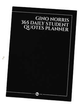 Gino Norris 365 Daily Student Quotes Planner A4